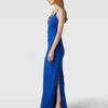 Jake*s Cocktail Abendkleid Mit V-Ausschnitt - Royalblau
