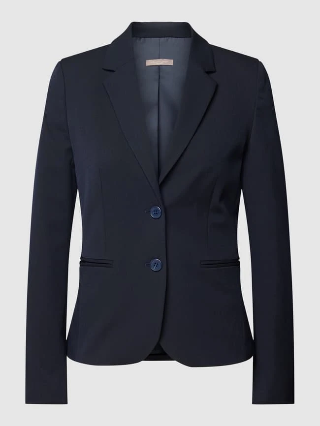 Christian Berg Woman Selection Blazer Mit Paspeltaschen - Marineblau 1 Christian Berg Woman Selection Blazer Mit Paspeltaschen - Marineblau