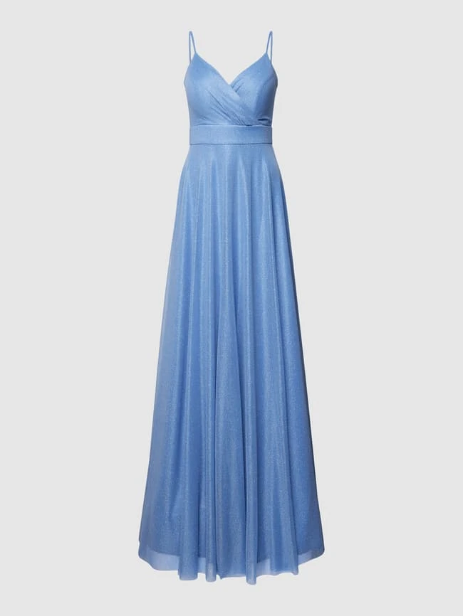 TROYDEN COLLECTION Abendkleid In Schimmernder Optik - Bleu 2 TROYDEN COLLECTION Abendkleid In Schimmernder Optik - Bleu – Bild 2
