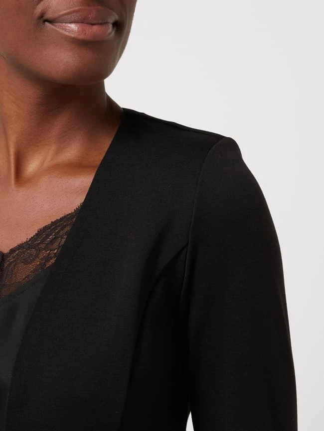 ICHI Kurzblazer Mit Viskose-Anteil Modell 'Kate' - Schwarz 3 ICHI Kurzblazer Mit Viskose-Anteil Modell 'Kate' - Schwarz – Bild 3