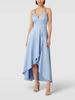 Jake*s Cocktail Abendkleid Mit Herz-Ausschnitt - Bleu