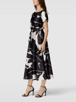 Swing Cocktailkleid Mit Allover-Muster - Schwarz -ModeKönig Verkäufe 85642l2e651k2jak6tb32iqb9p1l4da98t0j4e2h8985ciaca97jccqk6spkmkik6t6k8d239d334cpo8go68e3275i64eb1ckoj4ohk6dgmaob168pj2cj66co62db570pjcc8