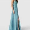 Luxuar Abendkleid Mit Zierbesatz - Bleu