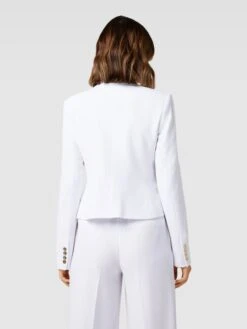 MICHAEL Michael Kors Blazer Mit Label-Details - Weiß -ModeKönig Verkäufe 8h7kahi861456d1lal6kgc9h9kojeci99l34uiq5856l4h2lad836chl91238giea8okcd1l6hb3cihm9go30dhnclj34chhclij8phk6ko64e3274omcob16kq3ac9gccs3ap0