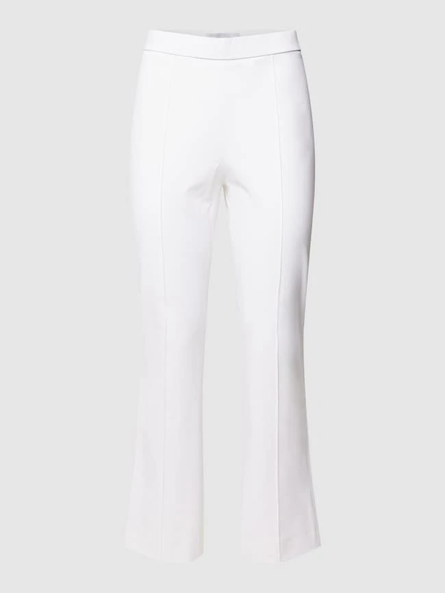 Raffaello Rossi Flared Cut Schlupfhose Mit Ziernähten Modell 'MACY' - Weiß 2 Raffaello Rossi Flared Cut Schlupfhose Mit Ziernähten Modell 'MACY' - Weiß – Bild 2