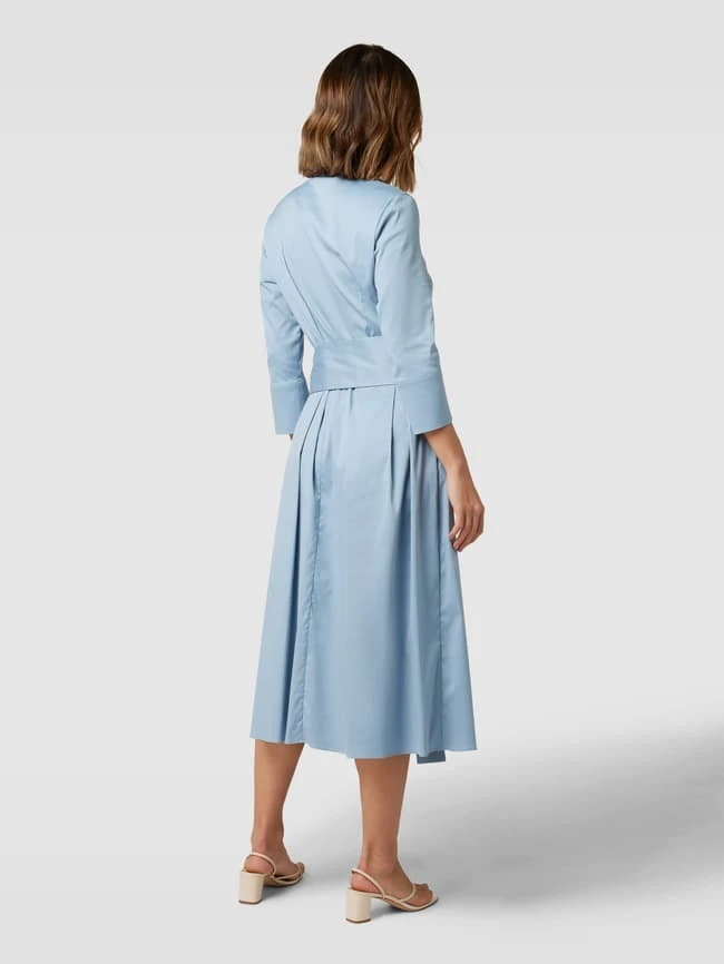 Windsor. Windsor Hemdblusenkleid Mit Bindegürtel - Hellblau 5 Windsor. Windsor Hemdblusenkleid Mit Bindegürtel - Hellblau – Bild 5