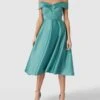 TROYDEN COLLECTION Knielanges Kleid Mit Herz-Ausschnitt - Mint