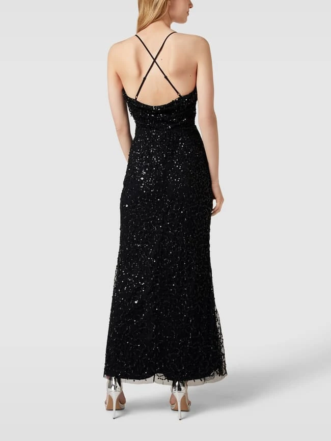 LACE & BEADS Abendkleid Mit Paillettenbesatz - Schwarz 5 LACE & BEADS Abendkleid Mit Paillettenbesatz - Schwarz – Bild 5