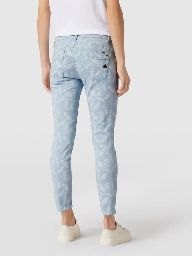 Buena Vista Stoffhose Mit Floralem Allover-Muster - Bleu 5 Buena Vista Stoffhose Mit Floralem Allover-Muster - Bleu – Bild 5