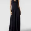 TROYDEN COLLECTION Abendkleid Mit Raffungen - Marineblau