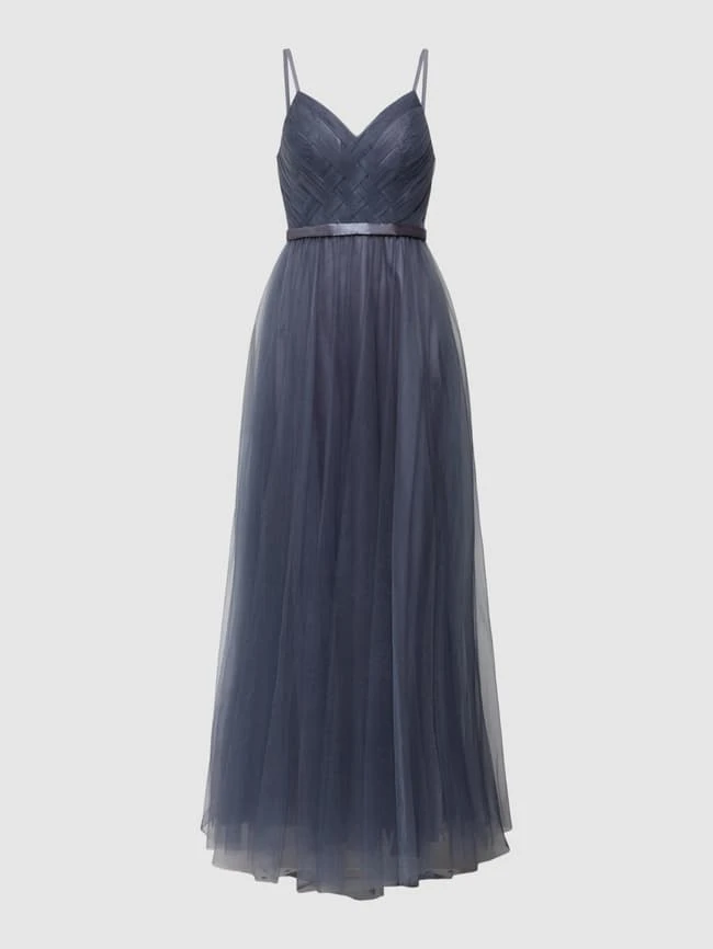 Laona Abendkleid In Flecht-Optik - Graphit 2 Laona Abendkleid In Flecht-Optik - Graphit – Bild 2