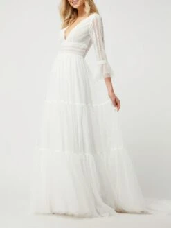 Luxuar Brautkleid Im Boho-Look - Offwhite