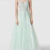 Mascara Abendkleid Mit Herz-Ausschnitt - Mint