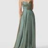 Luxuar Abendkleid Mit Herz-Ausschnitt - Grün