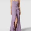 Vera Wang Bride Abendkleid Mit Volants Modell 'Lou' - Flieder