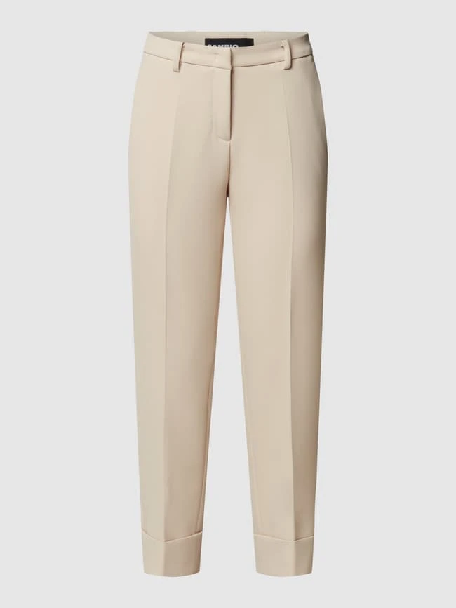 Cambio Stoffhose Mit Paspeltaschen Modell 'Krystal' - Sand 2 Cambio Stoffhose Mit Paspeltaschen Modell 'Krystal' - Sand – Bild 2