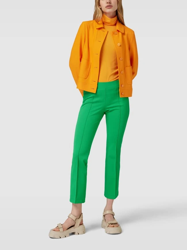 Cambio Stoffhose Mit Ziernähten Modell 'RANEE EASY KICK' - Hellgrün 1 Cambio Stoffhose Mit Ziernähten Modell 'RANEE EASY KICK' - Hellgrün