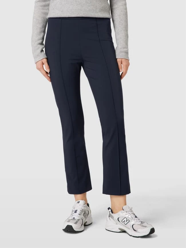 Raffaello Rossi Flared Cut Schlupfhose Mit Ziernähten Modell 'MACY' - Marineblau 4 Raffaello Rossi Flared Cut Schlupfhose Mit Ziernähten Modell 'MACY' - Marineblau – Bild 4