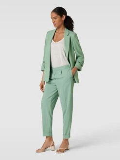 Jake*s Collection Blazer Mit Reverskragen - Hellgrün