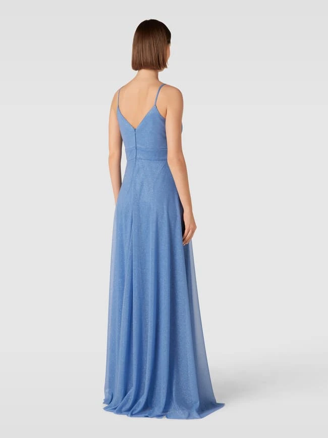 TROYDEN COLLECTION Abendkleid In Schimmernder Optik - Bleu 5 TROYDEN COLLECTION Abendkleid In Schimmernder Optik - Bleu – Bild 5
