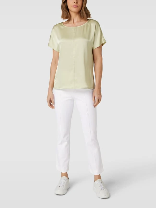 Raffaello Rossi Flared Cut Schlupfhose Mit Ziernähten Modell 'MACY' - Weiß 1 Raffaello Rossi Flared Cut Schlupfhose Mit Ziernähten Modell 'MACY' - Weiß