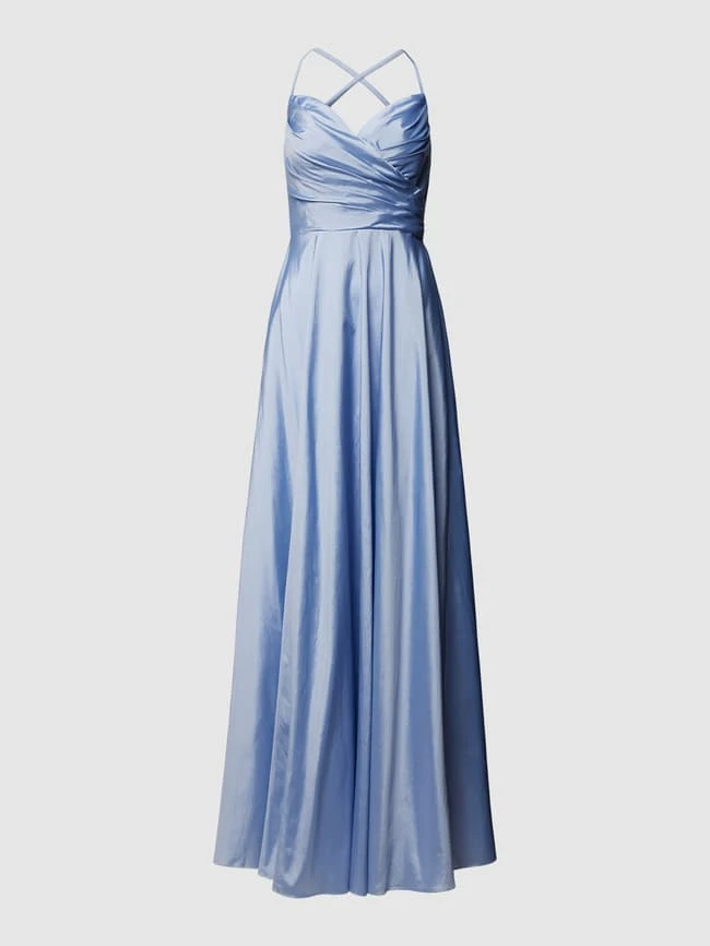 Luxuar Abendkleid Mit Herz-Ausschnitt - Hellblau 2 Luxuar Abendkleid Mit Herz-Ausschnitt - Hellblau – Bild 2