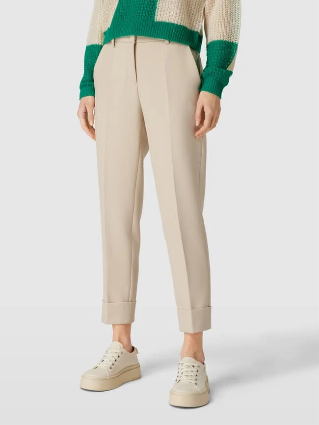 Cambio Stoffhose Mit Paspeltaschen Modell 'Krystal' - Sand 4 Cambio Stoffhose Mit Paspeltaschen Modell 'Krystal' - Sand – Bild 4